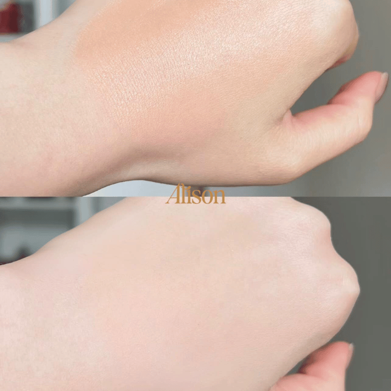  Sử dụng Hourglass Vanish Airbrush Pressed Powder thì dù trong những ngày nắng nóng, làn da của nàng vẫn luôn mịn màng, không bóng dầu 